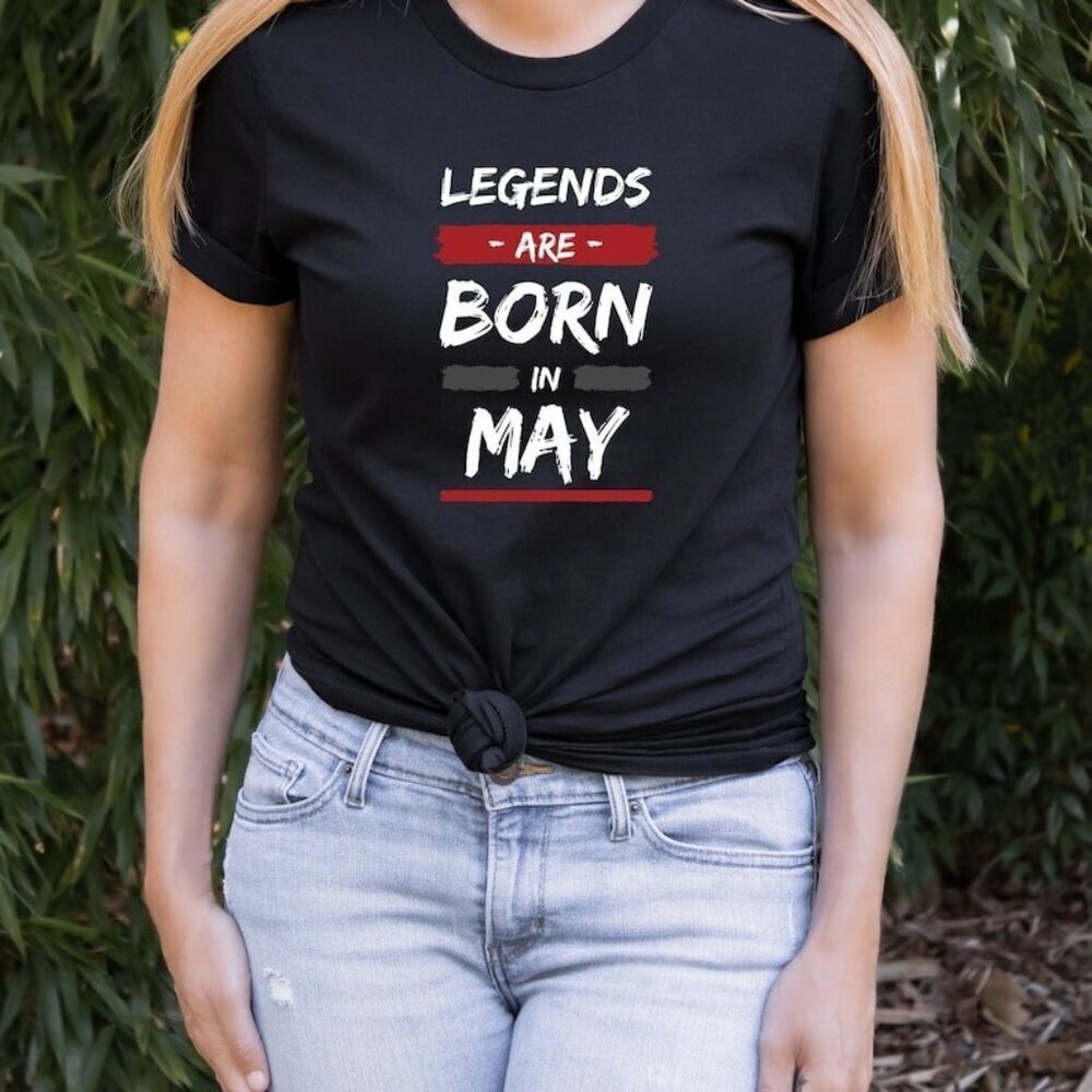 May Birthday Gift Born In May Shirt Cool Birthday Tshirt May Birthday Gift